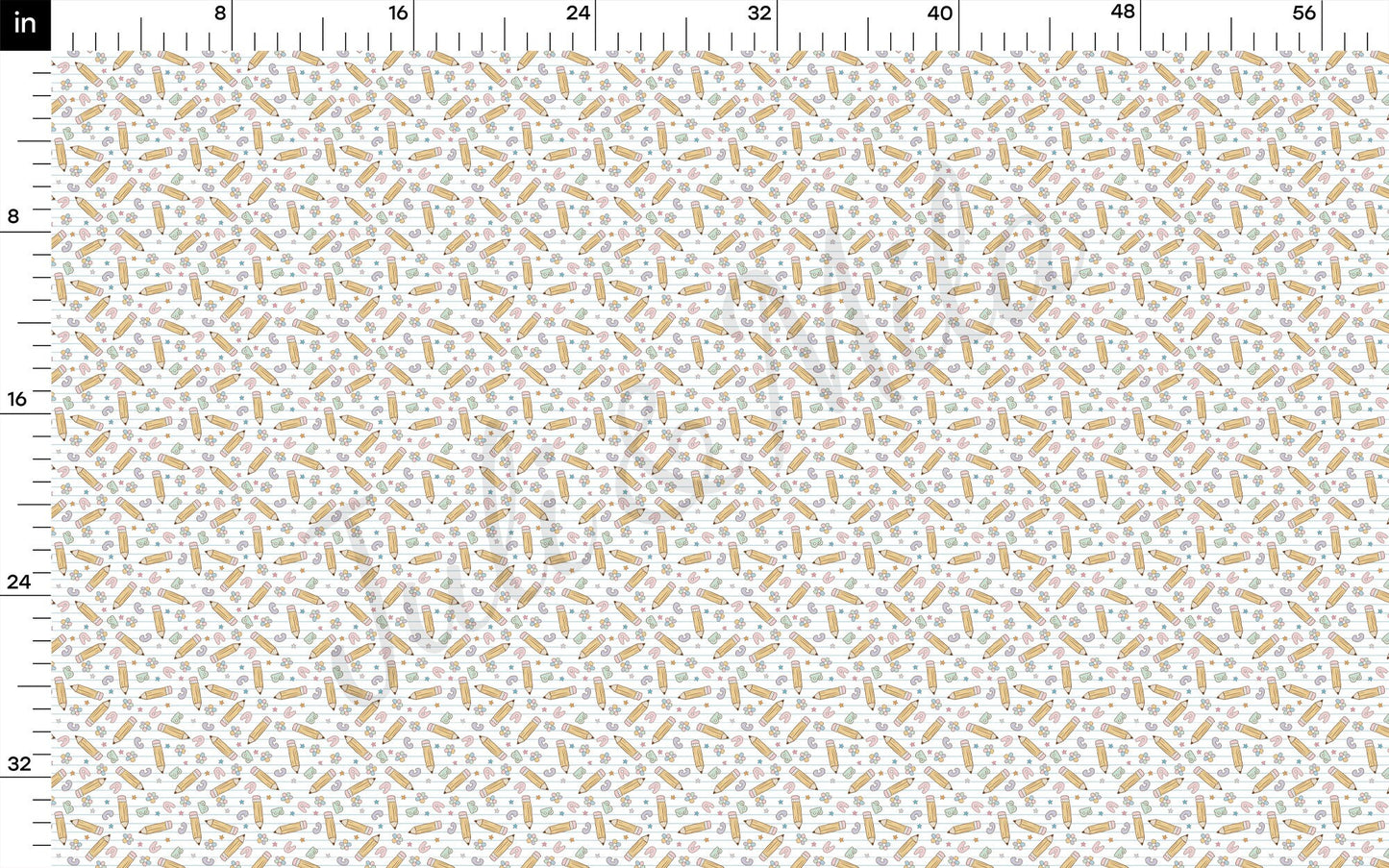 Back to School  Bullet Fabric  AA1666