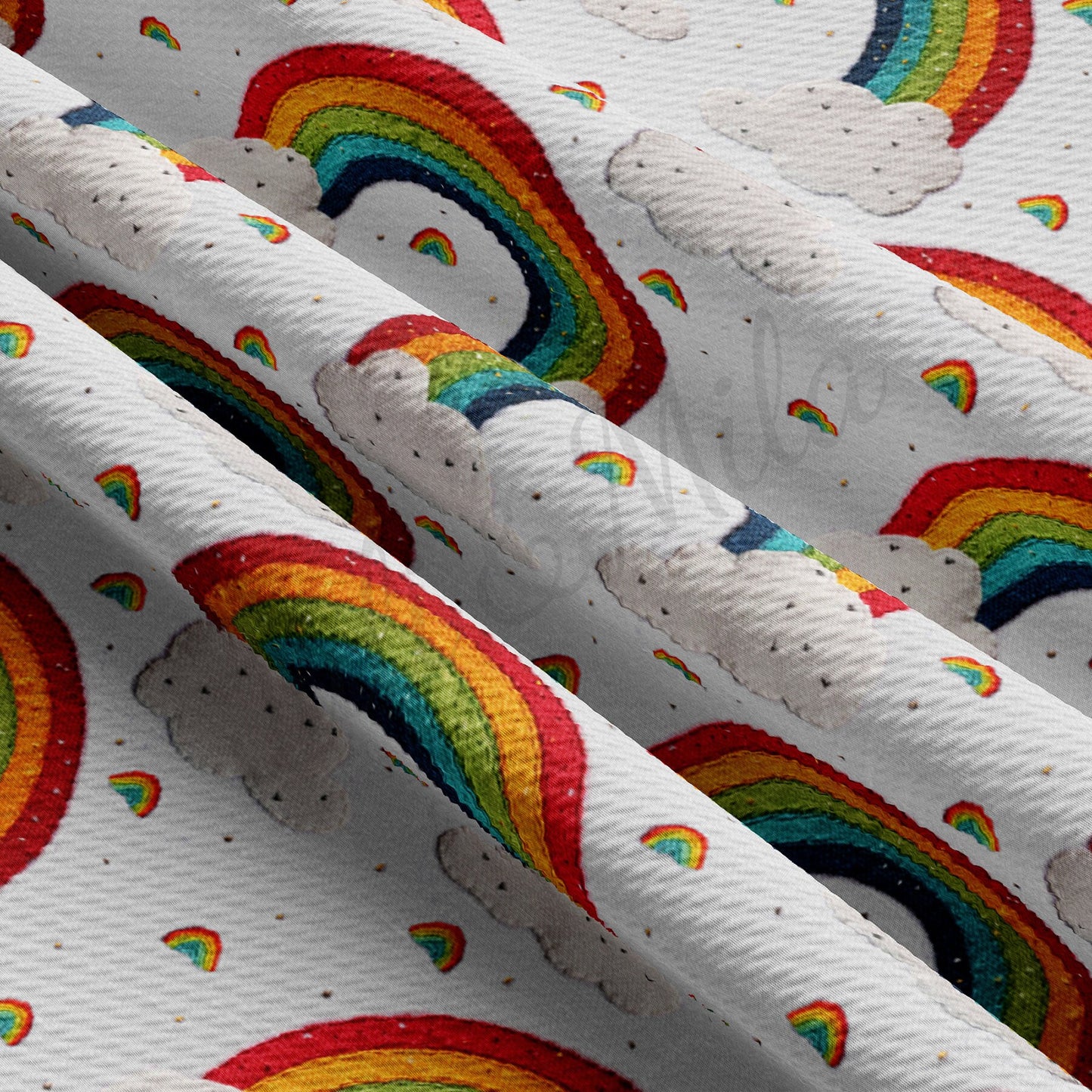 Embroidery  Bullet Textured Fabric AA1695