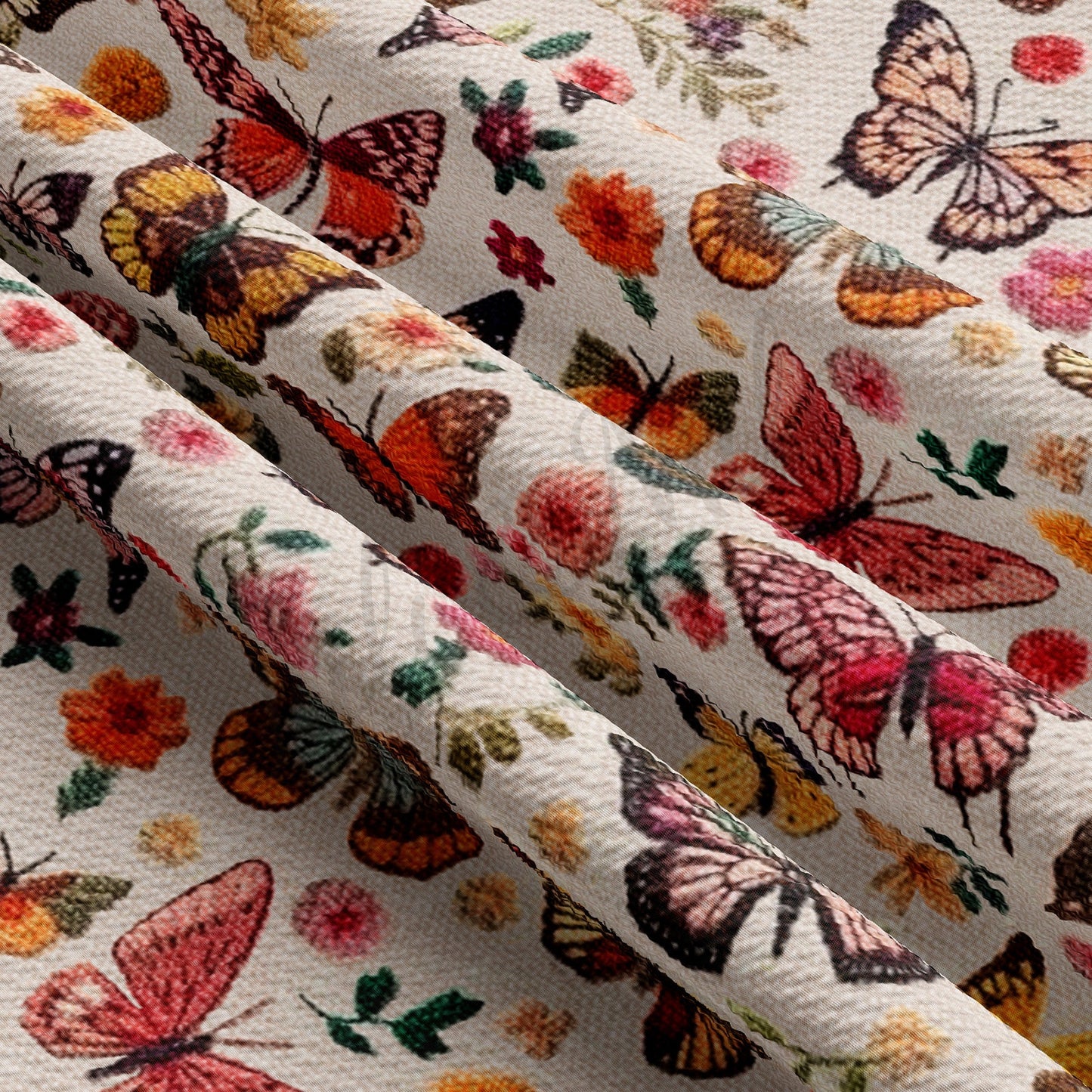 Embroidery  Bullet Textured Fabric AA1697