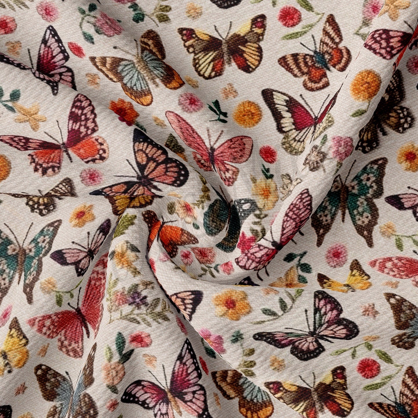 Embroidery  Bullet Textured Fabric AA1697