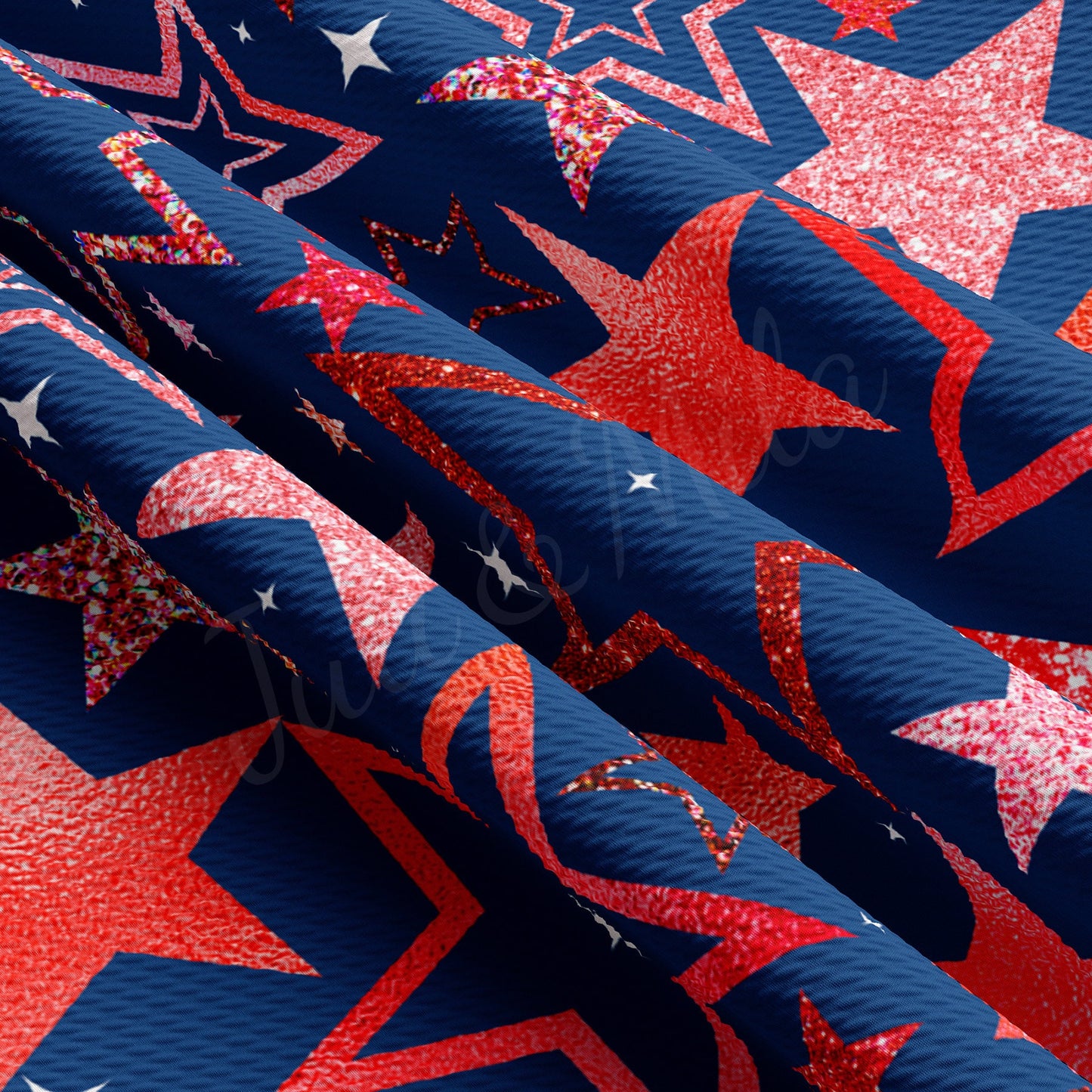 Patriotic 4th of July  Bullet Textured Fabric  AA1715