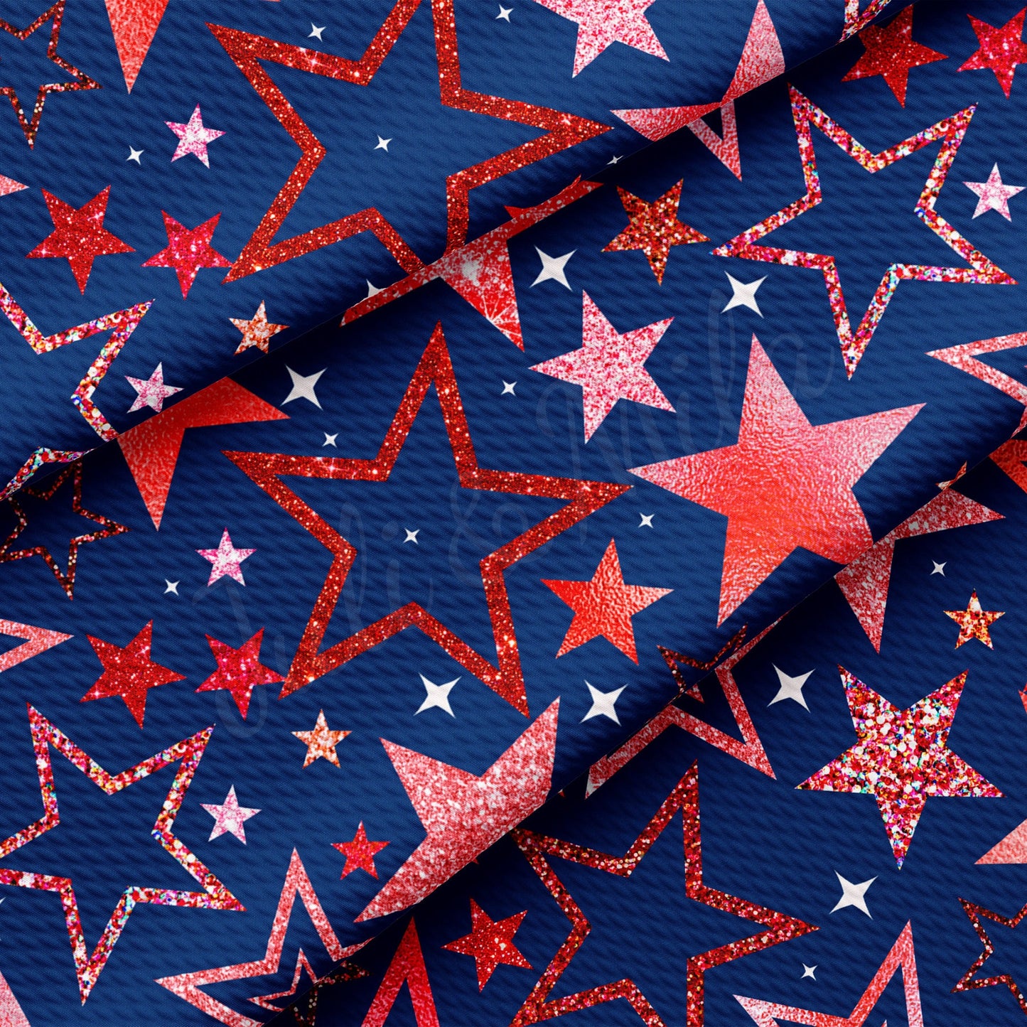 Patriotic 4th of July  Bullet Textured Fabric  AA1715