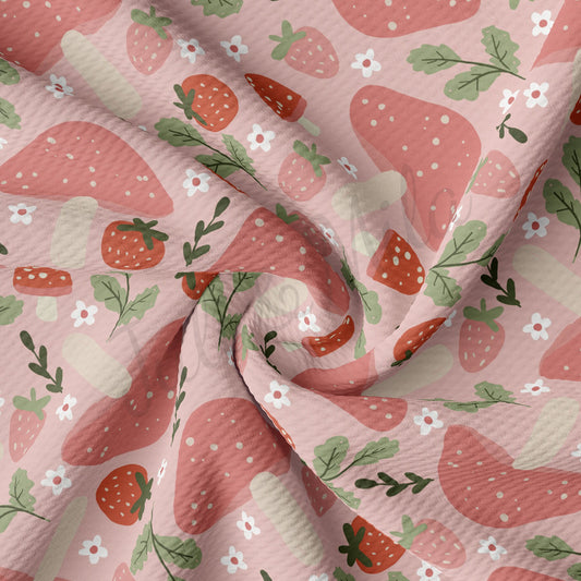 Strawberry Summer Bullet Textured Fabric AA1718