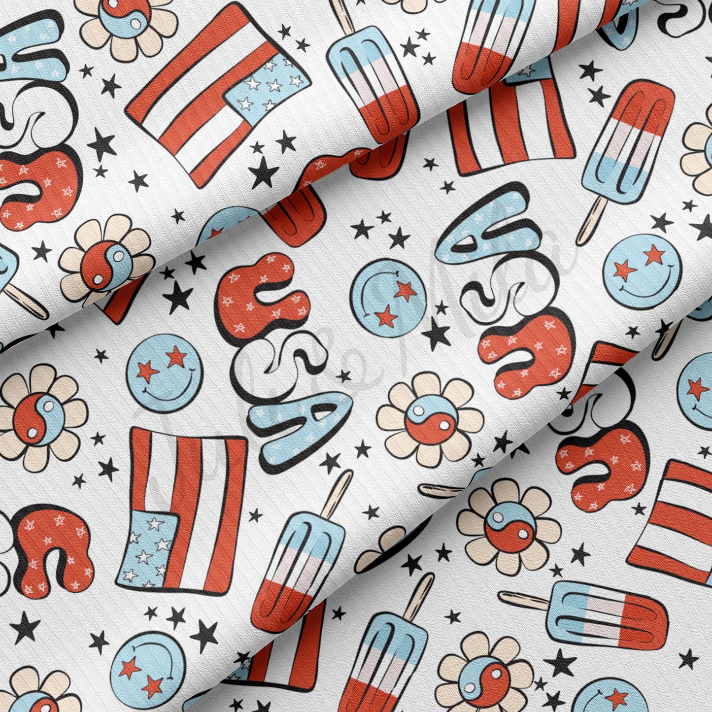 Rib Knit Fabric  RBK1651