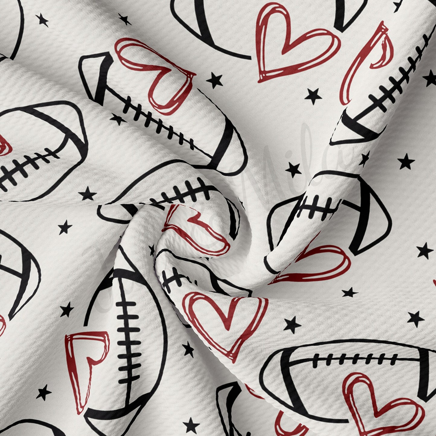 Football Bullet Textured Fabric AA1554