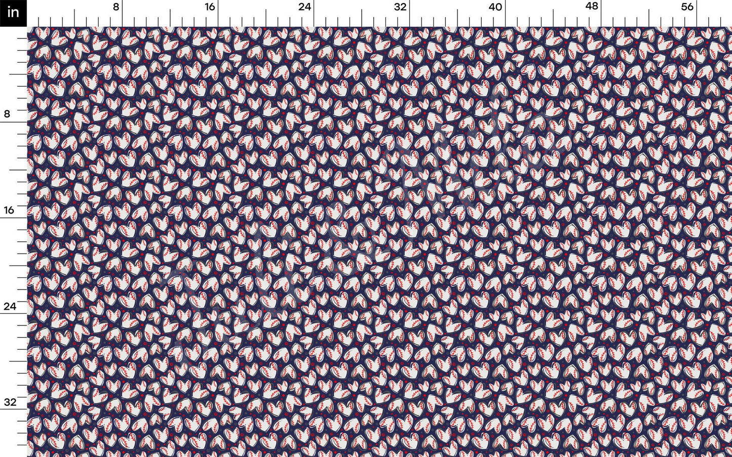 Baseball  Bullet Textured Fabric  AA1555