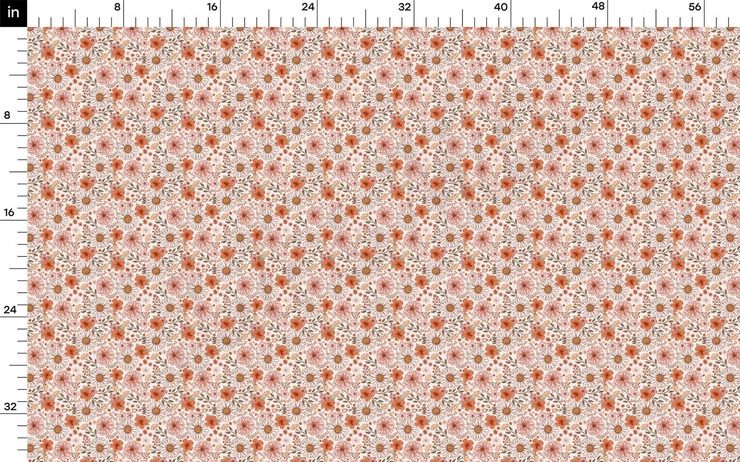 Floral  Bullet Textured Fabric by the yard AA1575