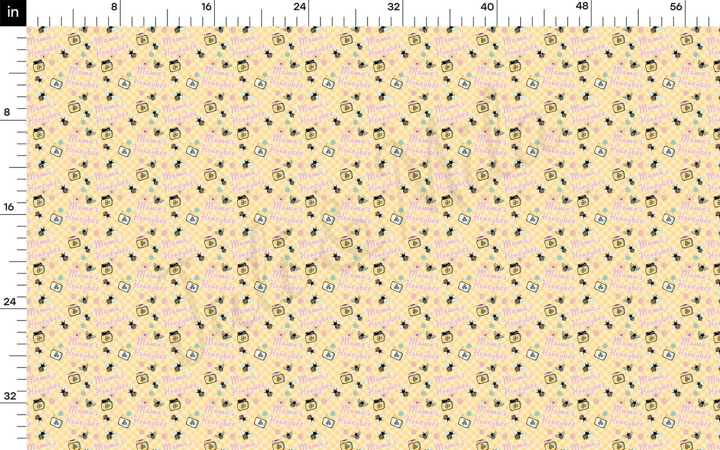 Mamas Honeybee Bullet Fabric  AA1601