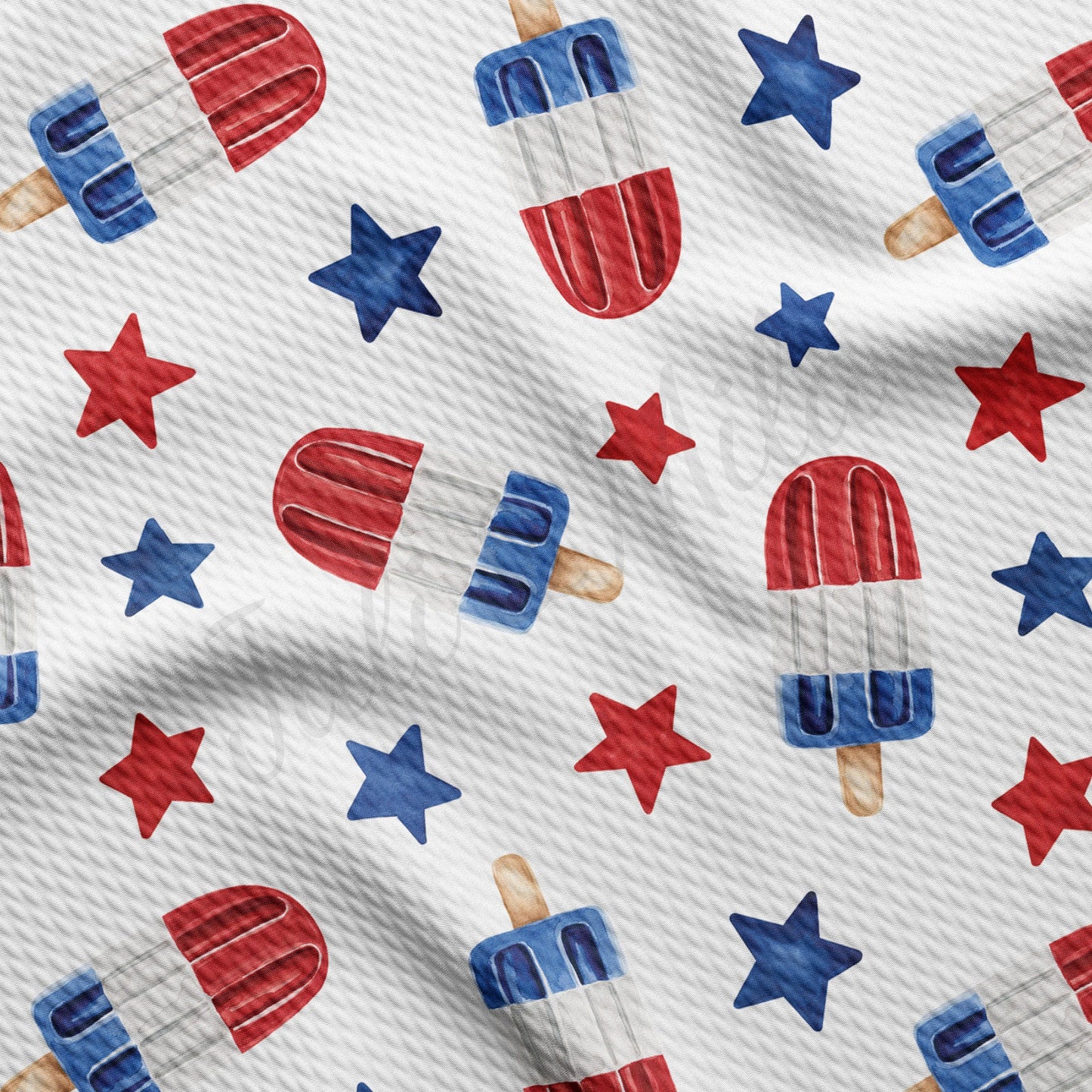 Patriotic 4th of July  Bullet Textured Fabric AA1611