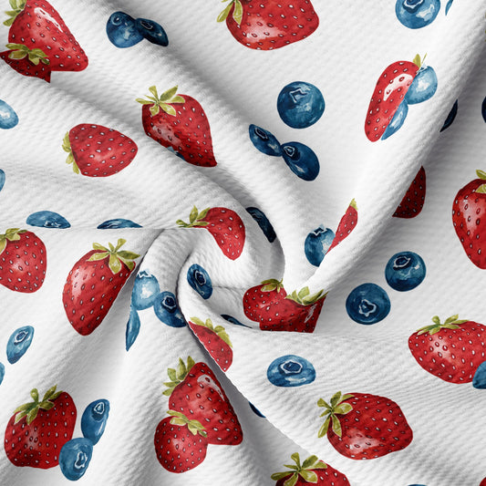 Strawberry Summer l Bullet Textured Fabric AA1628