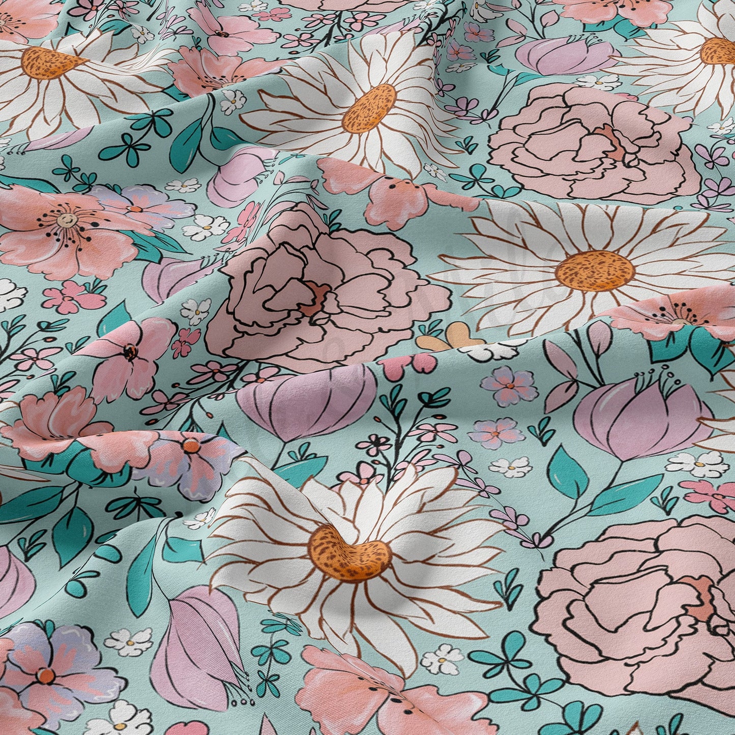 Double Brushed Polyester Fabric DBP1584