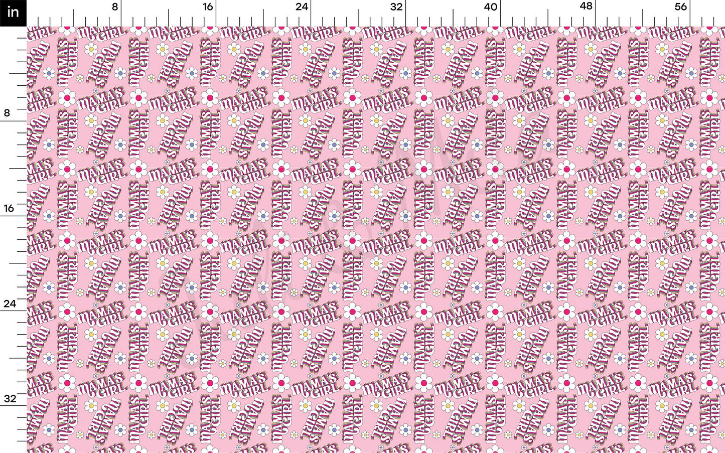 Mamas Girl  Double Brushed Polyester Fabric DBP1600