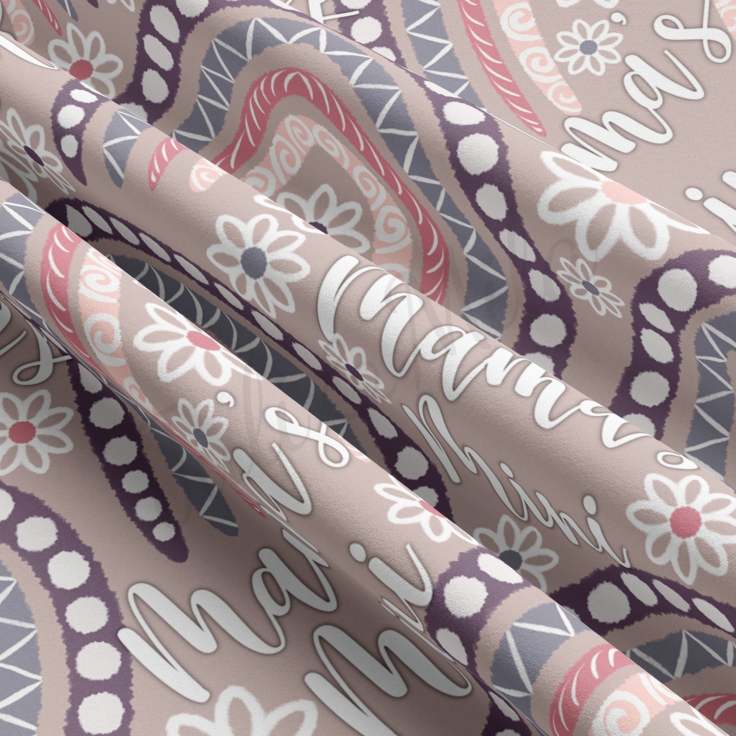 Mamas Mini Double Brushed Polyester Fabric DBP1602