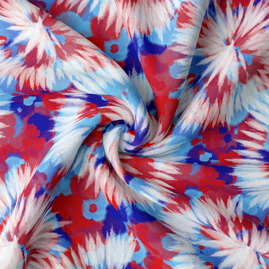 4th of July Patriotic Fabric Double Brushed Polyester DBP1612
