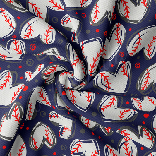 Baseball Rib Knit Fabric RBK1555