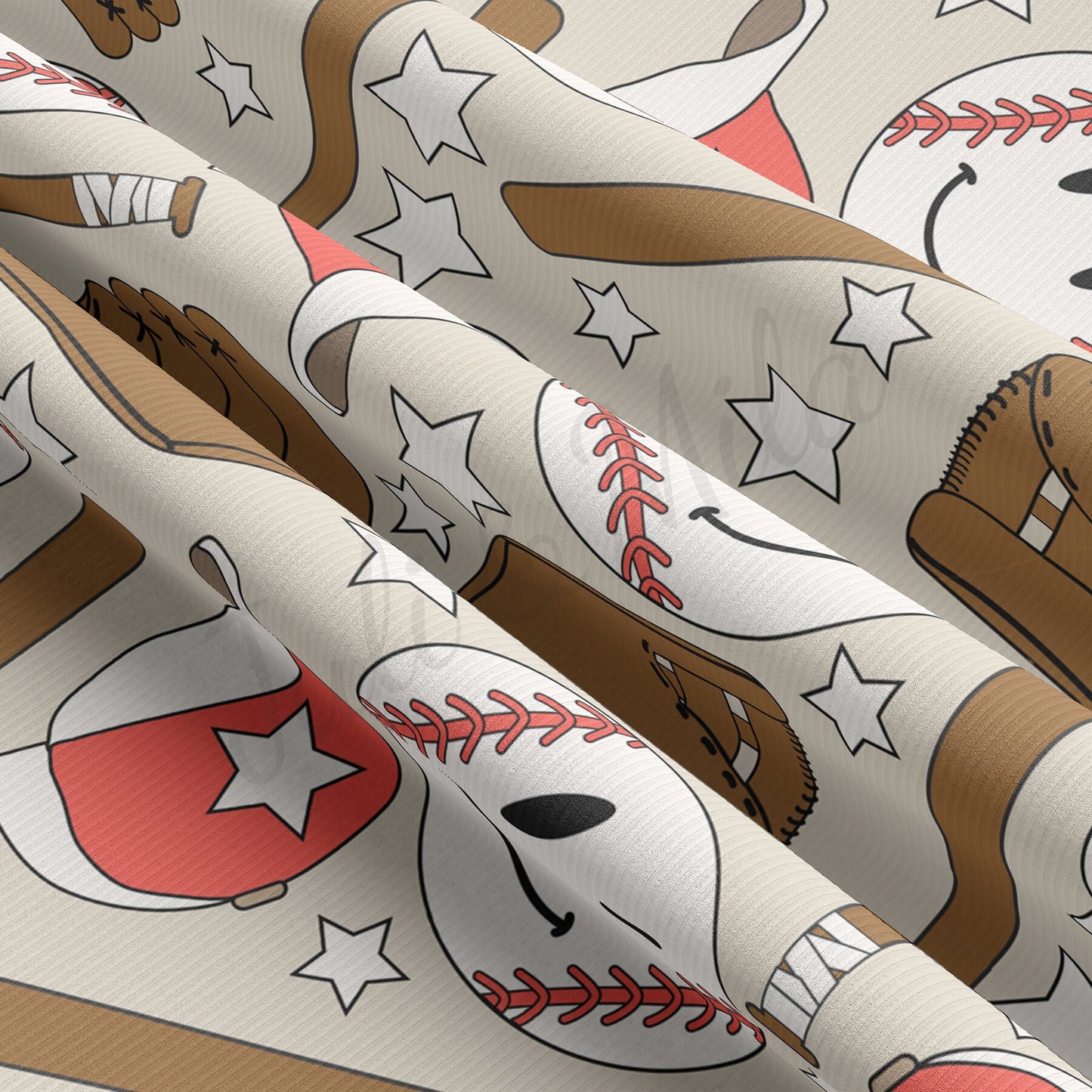 Baseball Rib Knit Fabric RBK1557