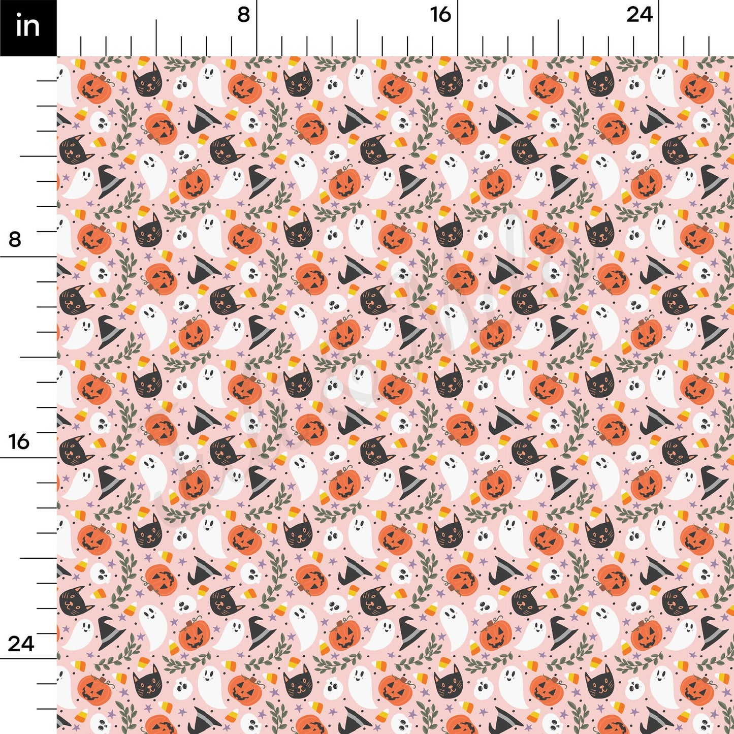 Fall Pumpkin  Bullet Textured Fabric AA1748