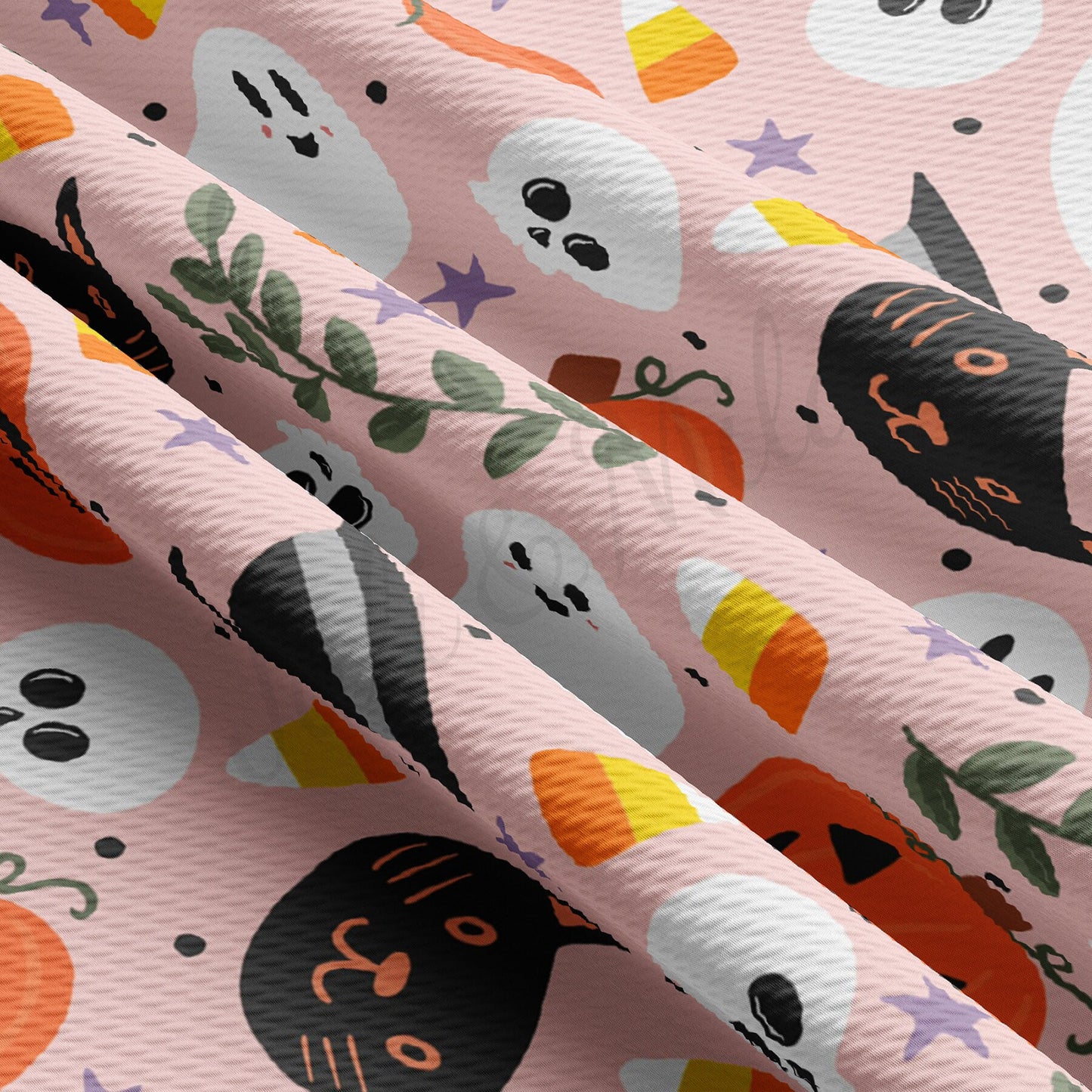 Fall Pumpkin  Bullet Textured Fabric AA1748