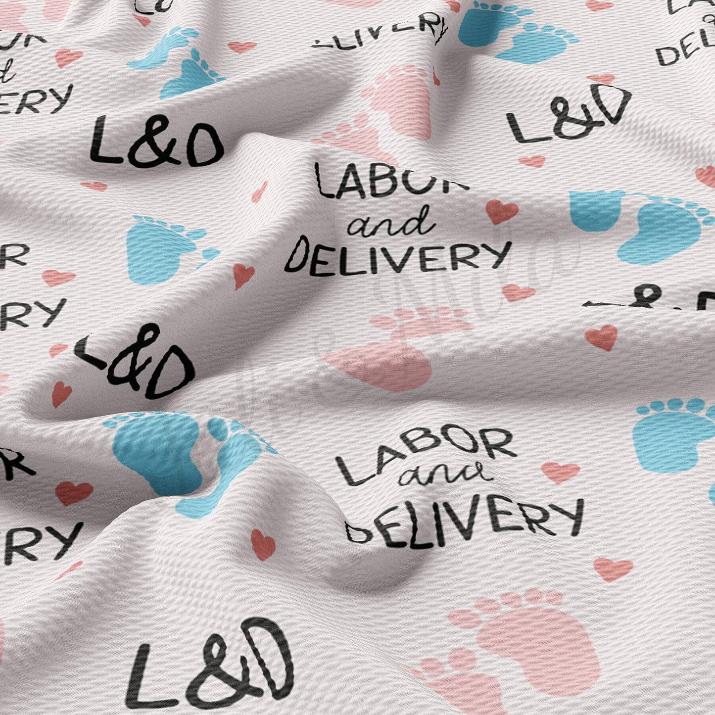 Labor and Delivery Bullet Textured Fabric AA1749