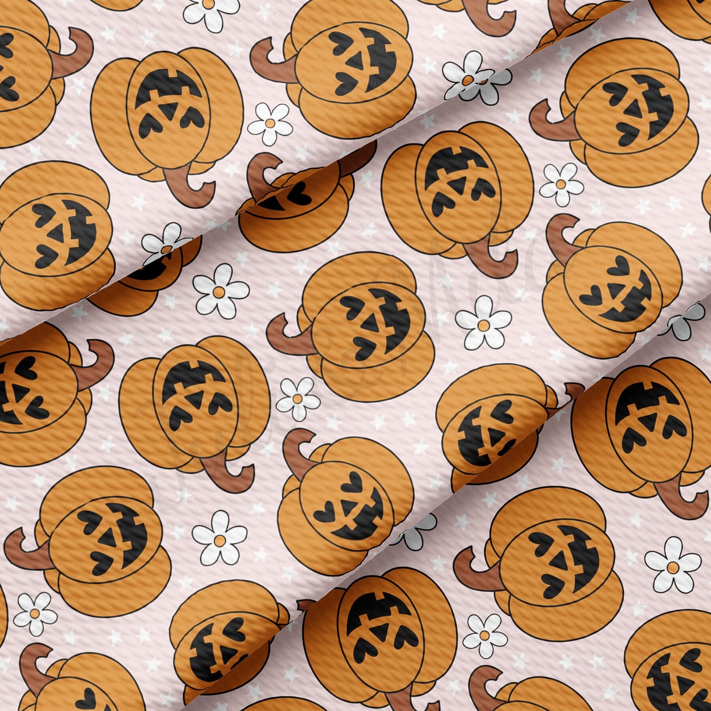 Fall Pumpkin  Bullet Textured Fabric AA1768