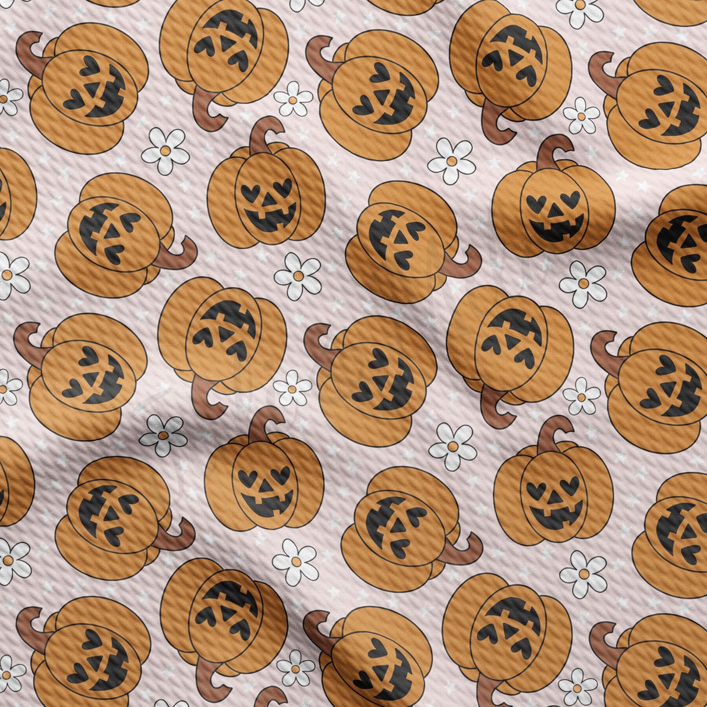 Fall Pumpkin  Bullet Textured Fabric AA1768