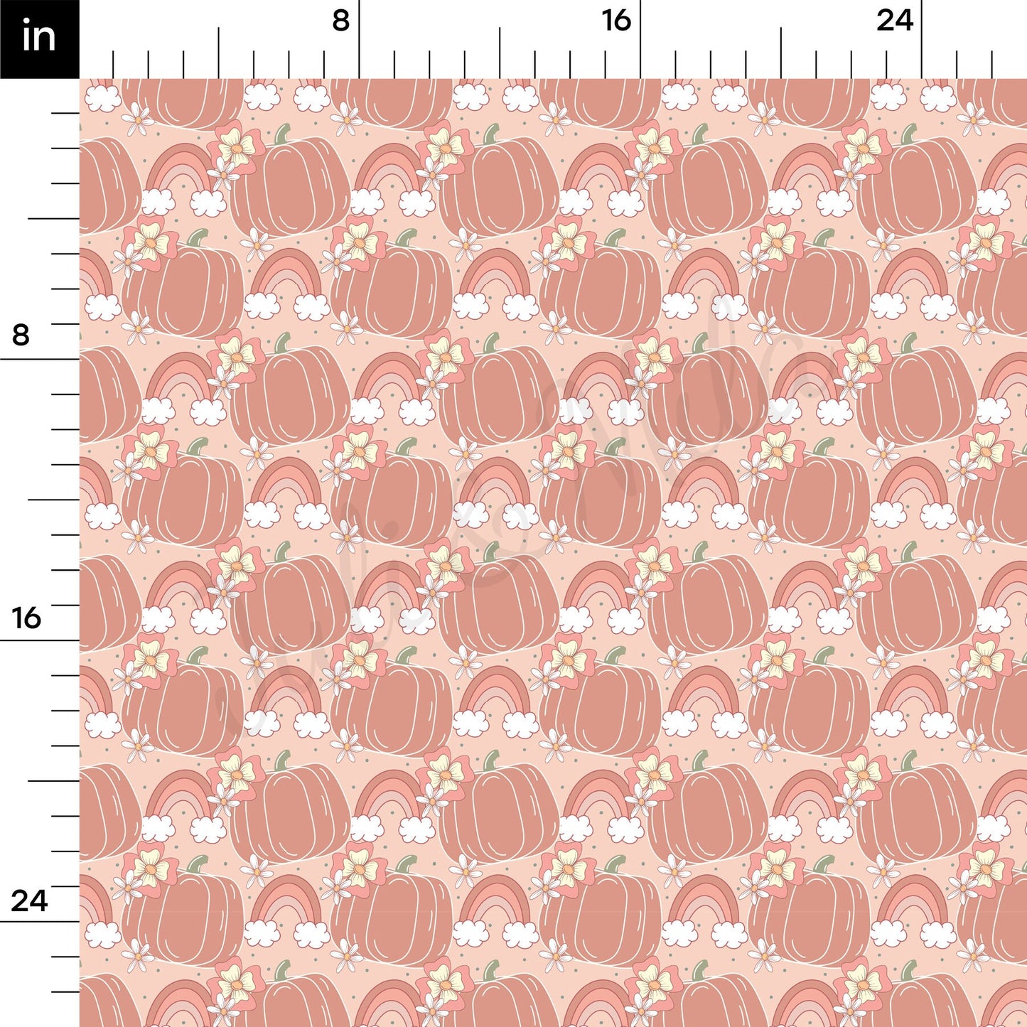 Fall Pumpkin  Bullet Textured Fabric  AA1769