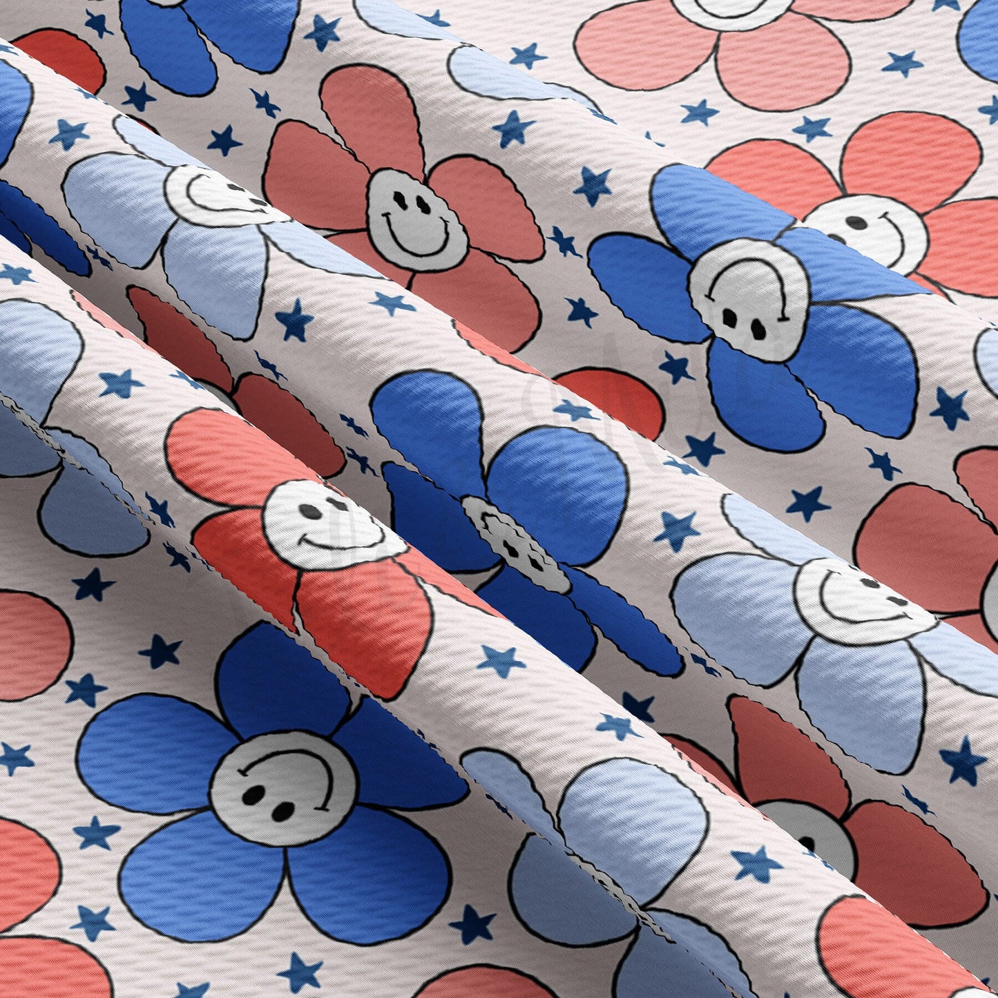 4th of July Bullet Textured Fabric AA1775