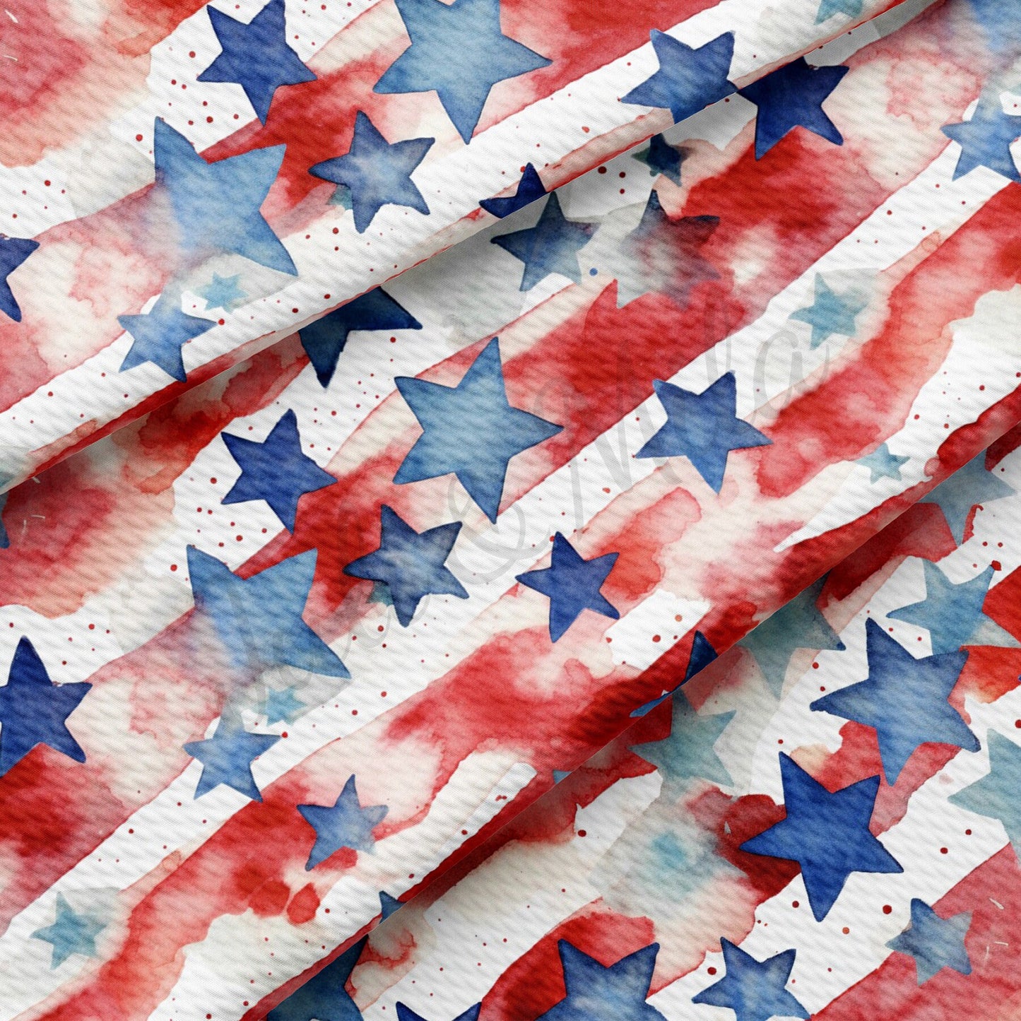 Patriotic 4th of July Bullet Textured Fabric AA1648