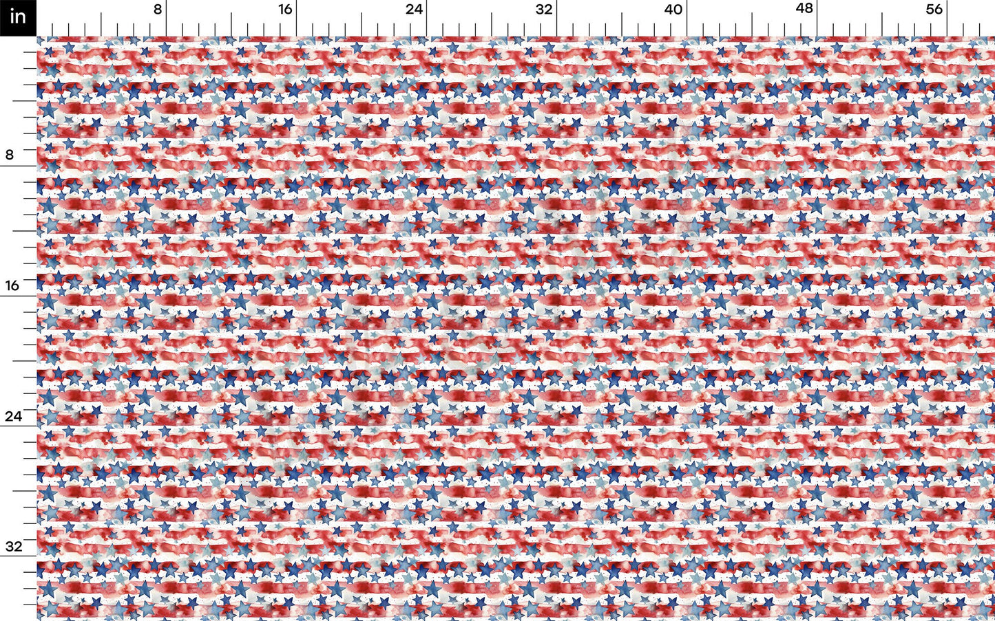 Patriotic 4th of July Bullet Textured Fabric AA1648