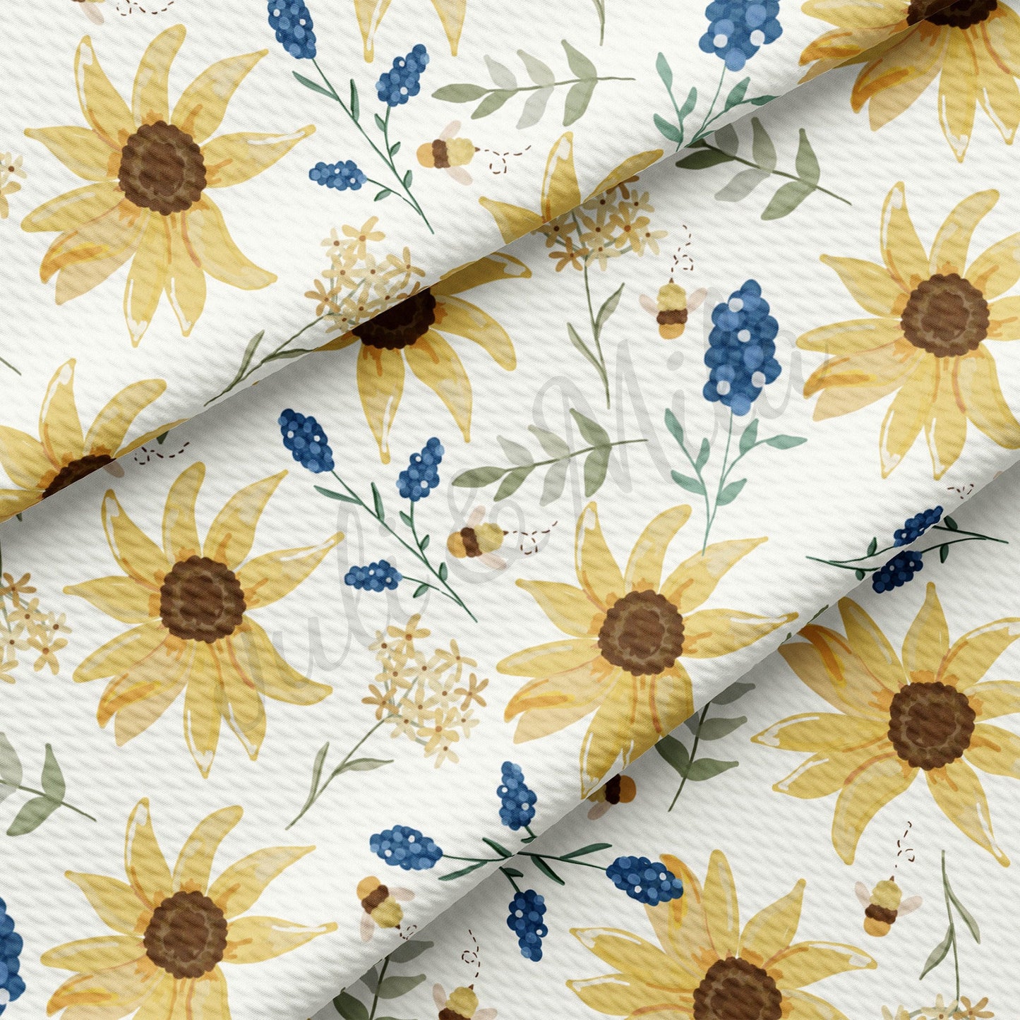 Floral  Bullet Textured Fabric AA1657