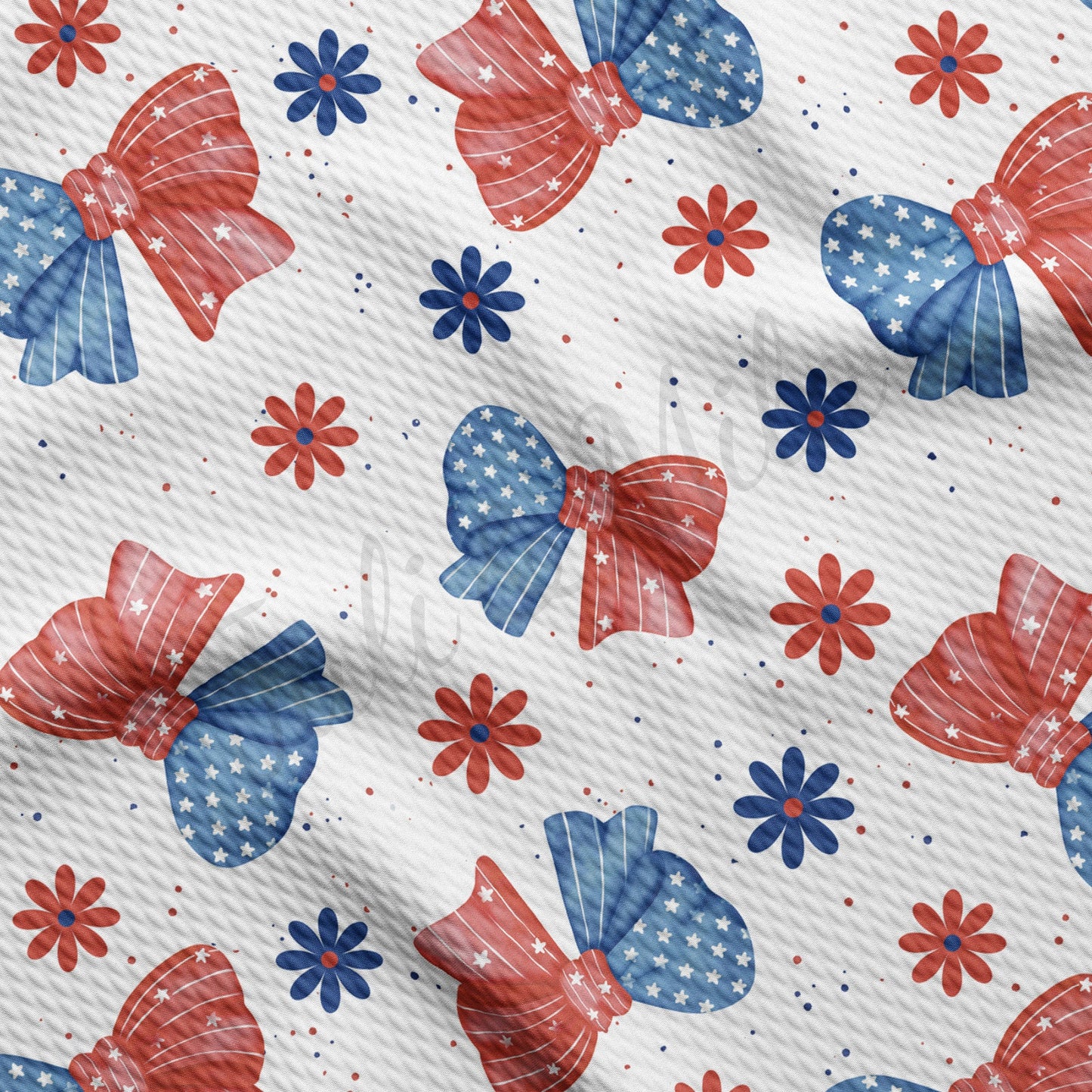 Patriotic 4th of July Bullet Textured Fabric  AA1672