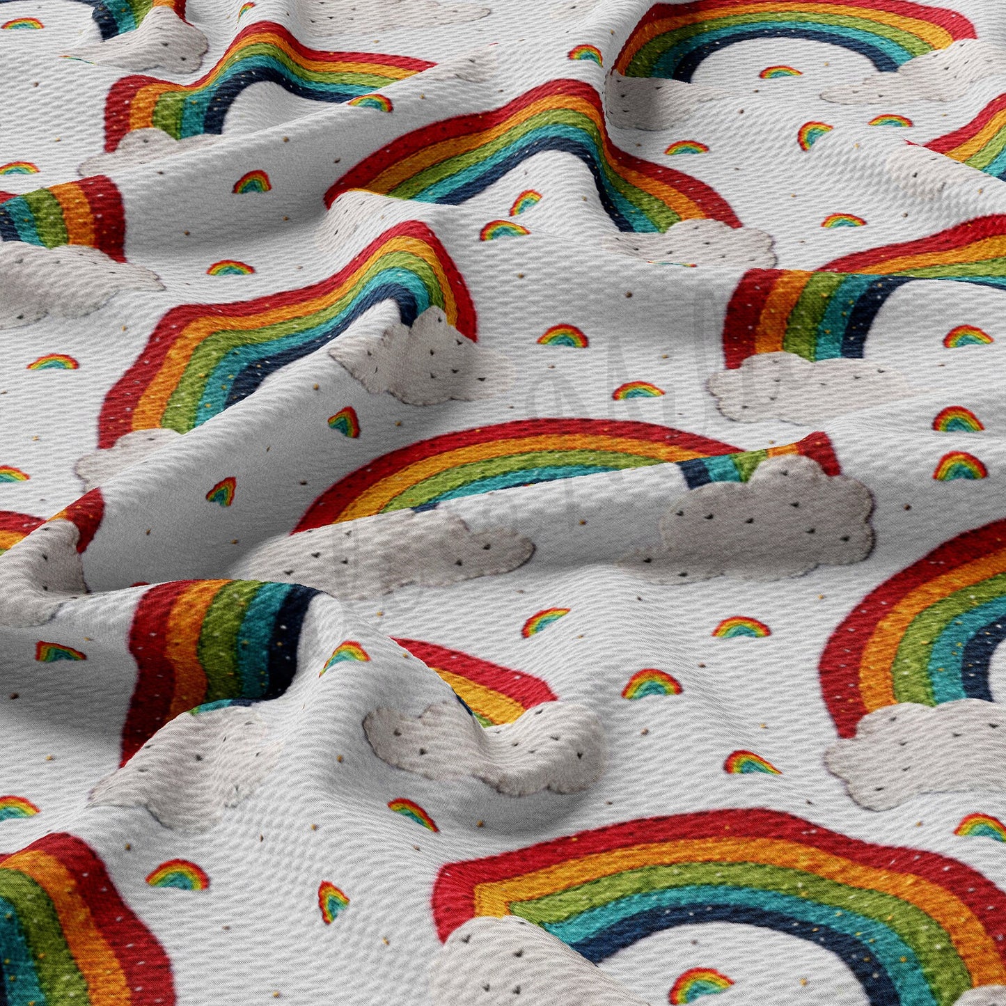 Embroidery  Bullet Textured Fabric AA1695