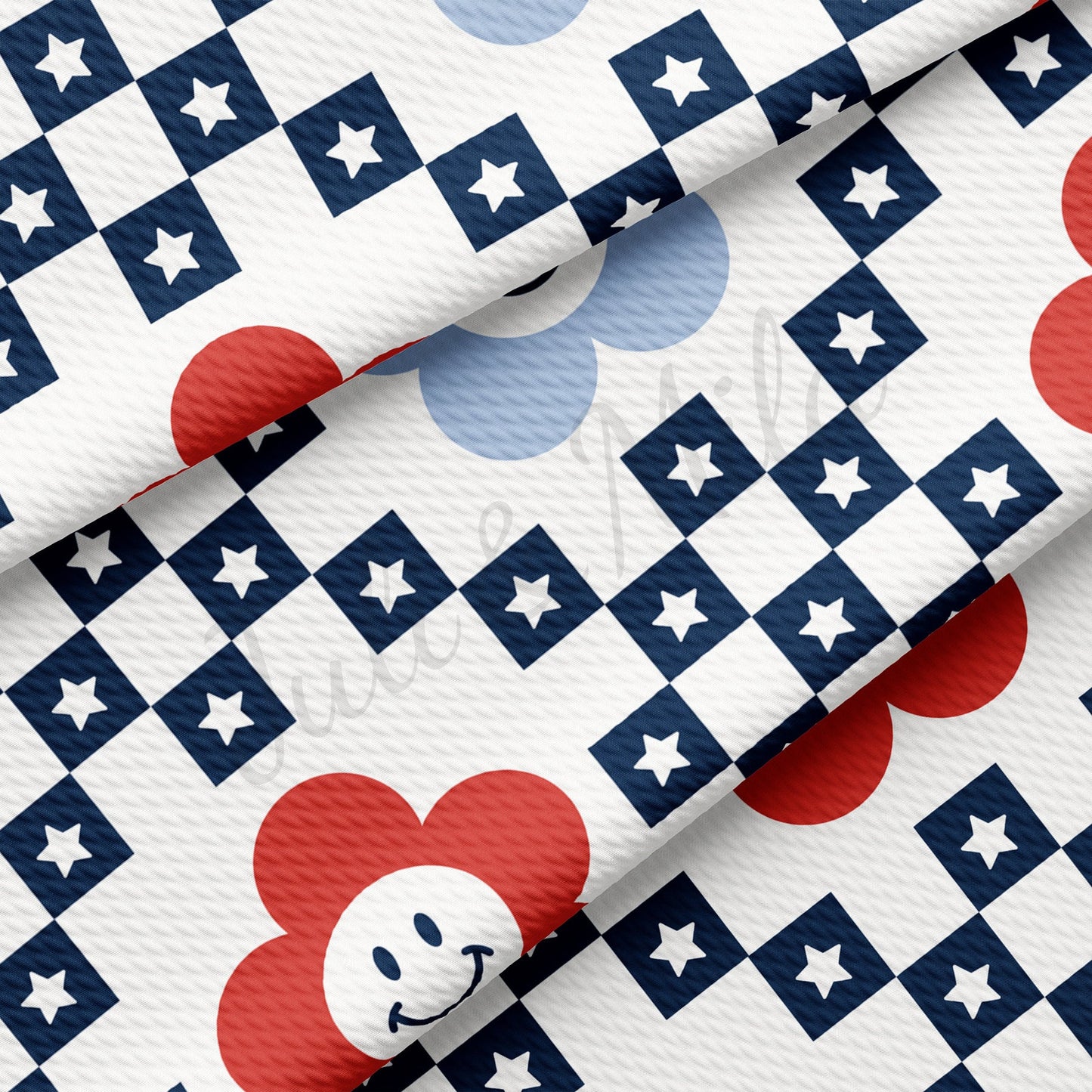 Patriotic 4th of July Bullet Textured Fabric by the yard  Fabric AA1704