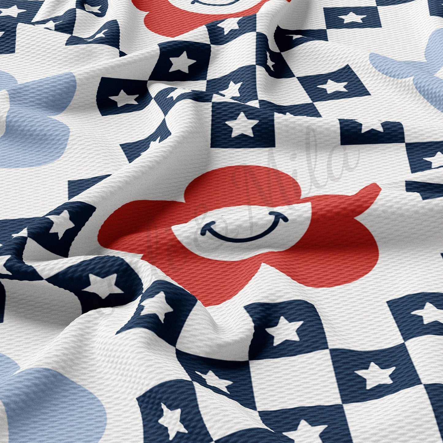 Patriotic 4th of July Bullet Textured Fabric by the yard  Fabric AA1704