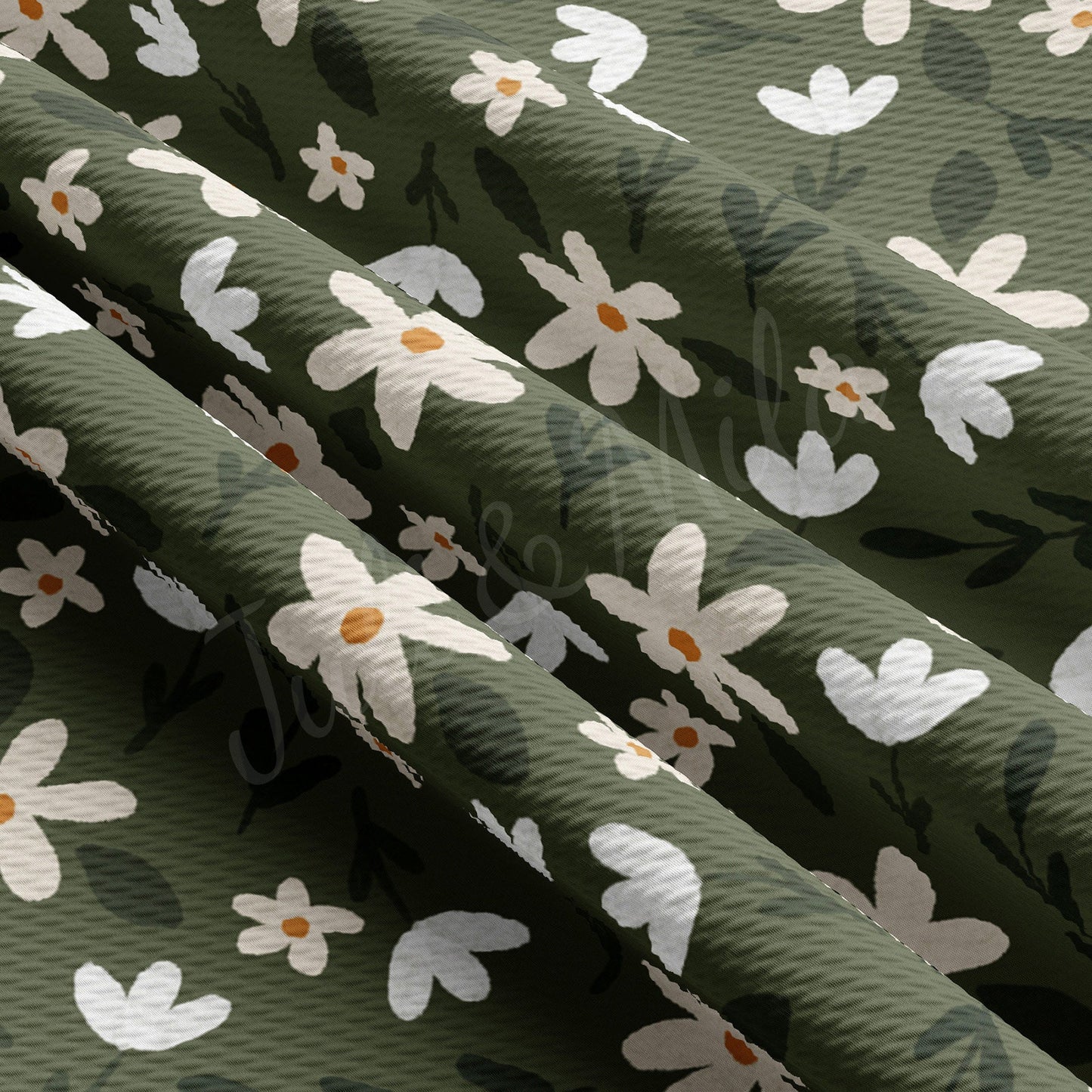 Floral  Bullet Textured Fabric AA1708