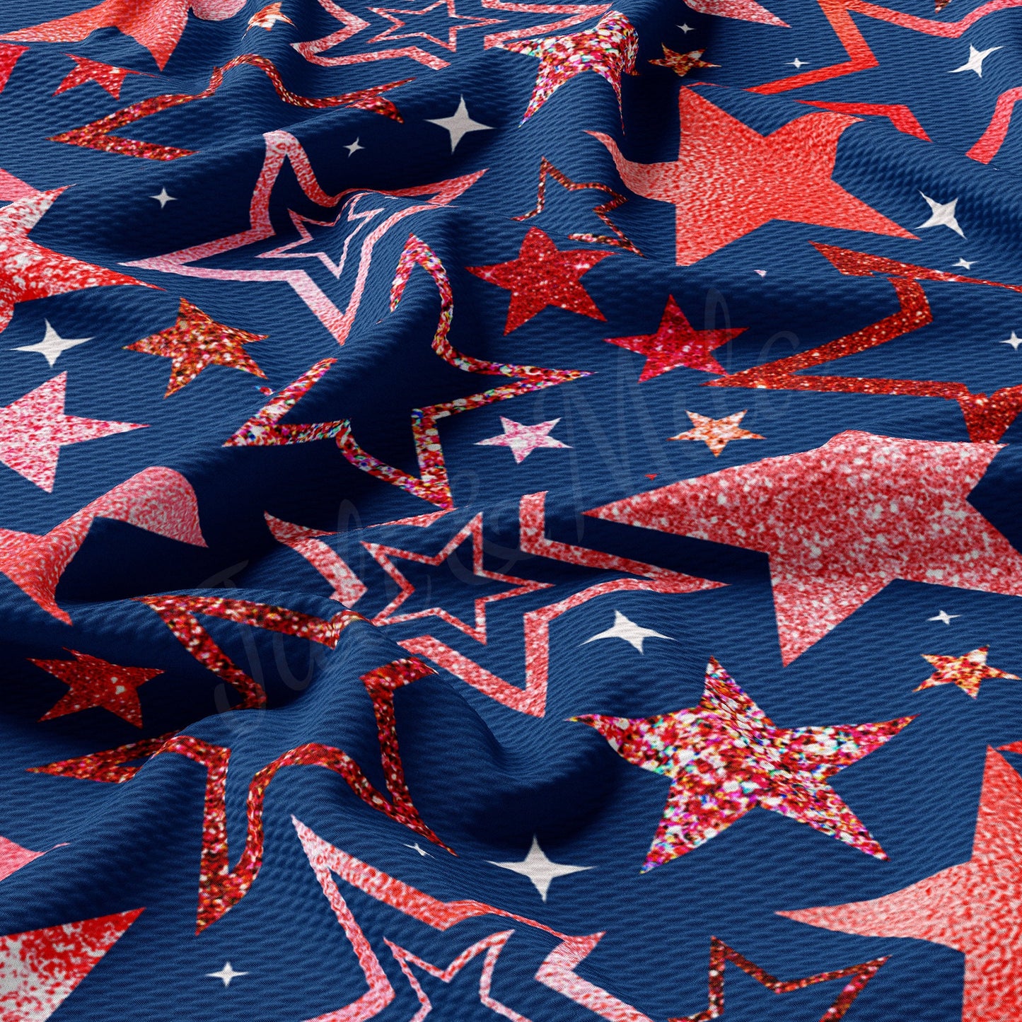 Patriotic 4th of July  Bullet Textured Fabric  AA1715