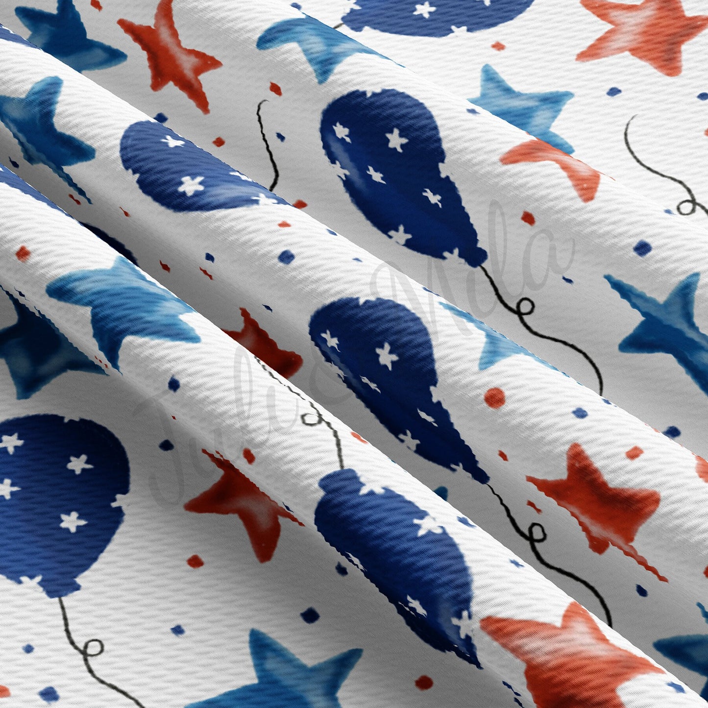 Patriotic 4th of July  Bullet Textured   Fabric AA1719