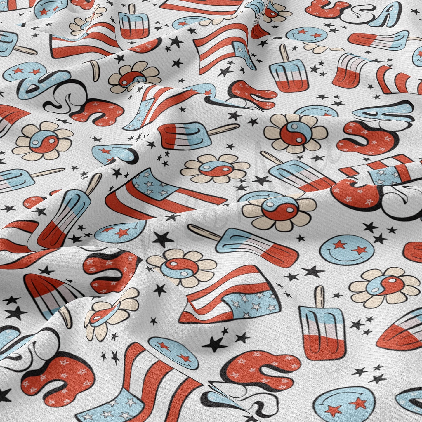 Rib Knit Fabric  RBK1651