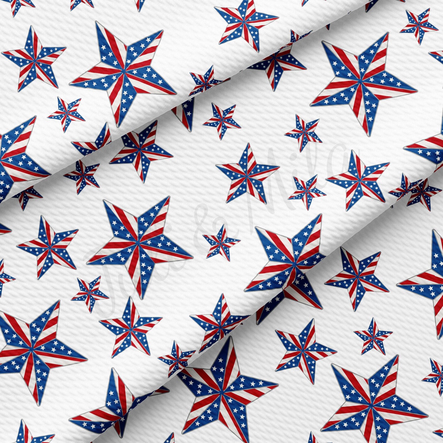 4th of July l Bullet Textured Fabric  AA1722