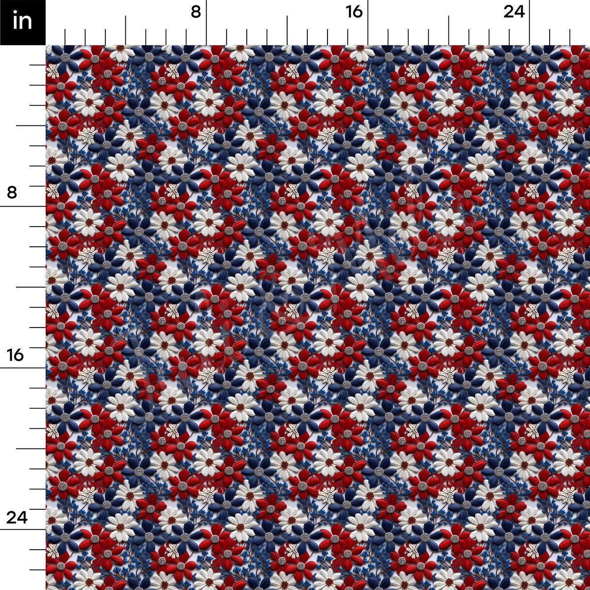 Embroidery Printed Liverpool Bullet Textured Fabric  AA1787