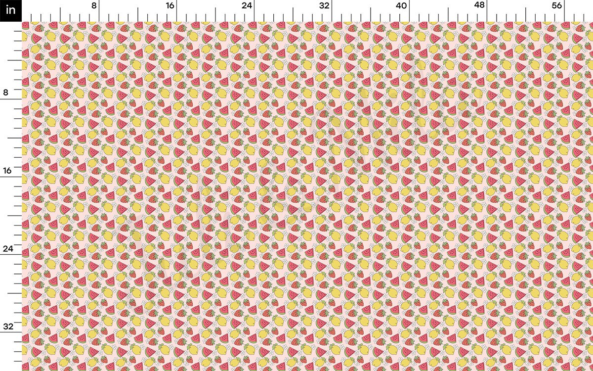 Watermelon Bullet Textured Fabric  AA1797