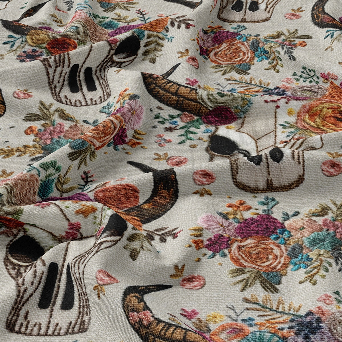 Double Brushed Polyester Fabric  DBP1790 Embroidery