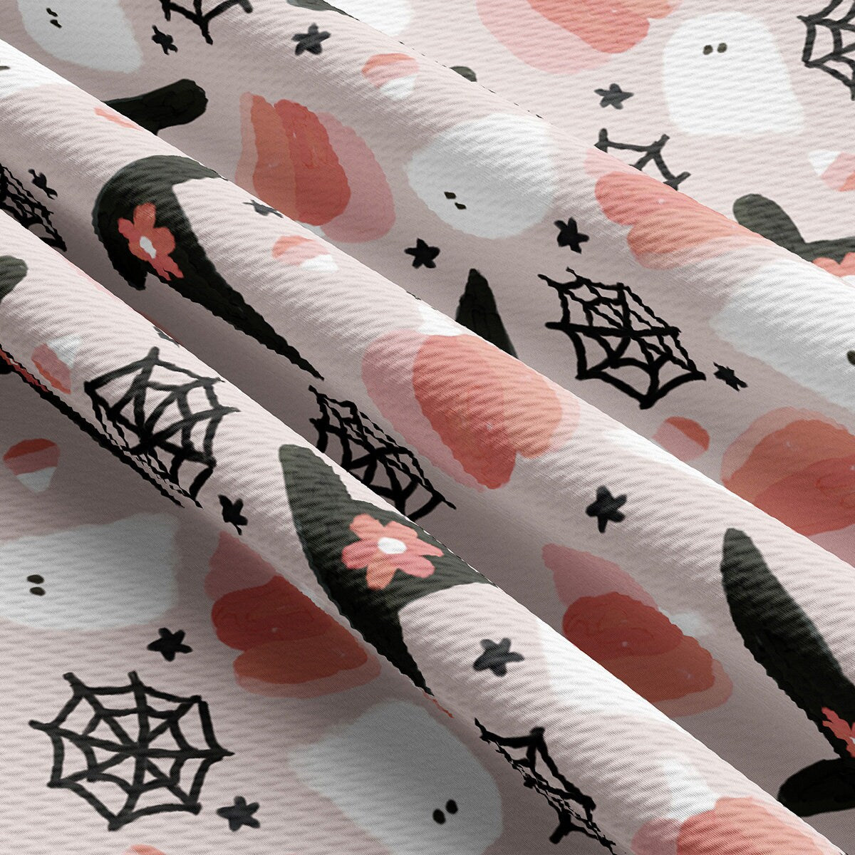 Autumn Fall Halloween  Bullet Textured Fabric  AA1828