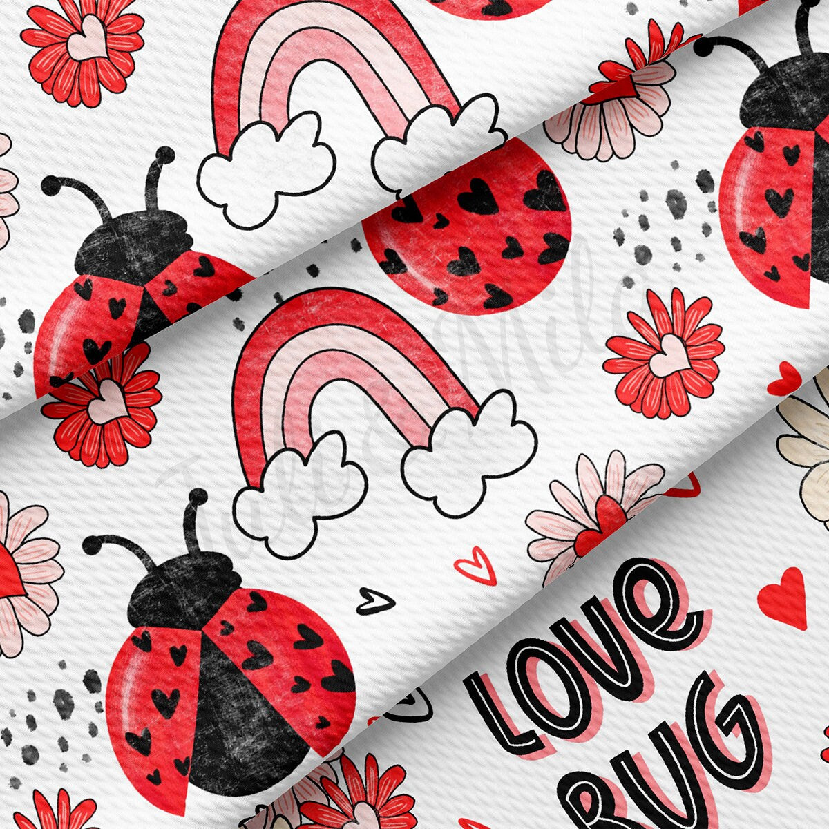 Love Bug  Bullet Fabric AA1833