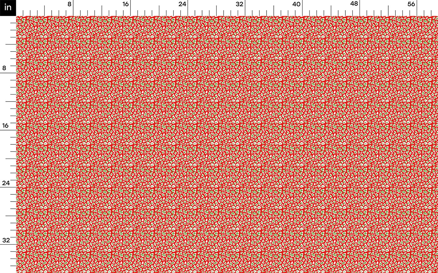 Christmas Bullet Textured Fabric  AA1840