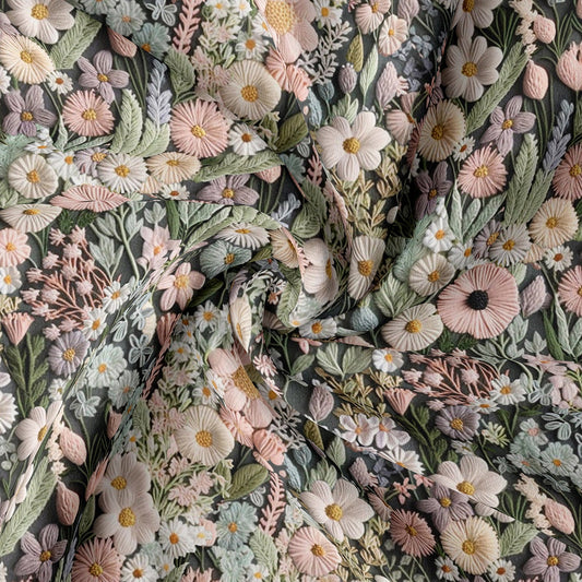 Embroidery  Double Brushed Polyester Fabric  DBP1818