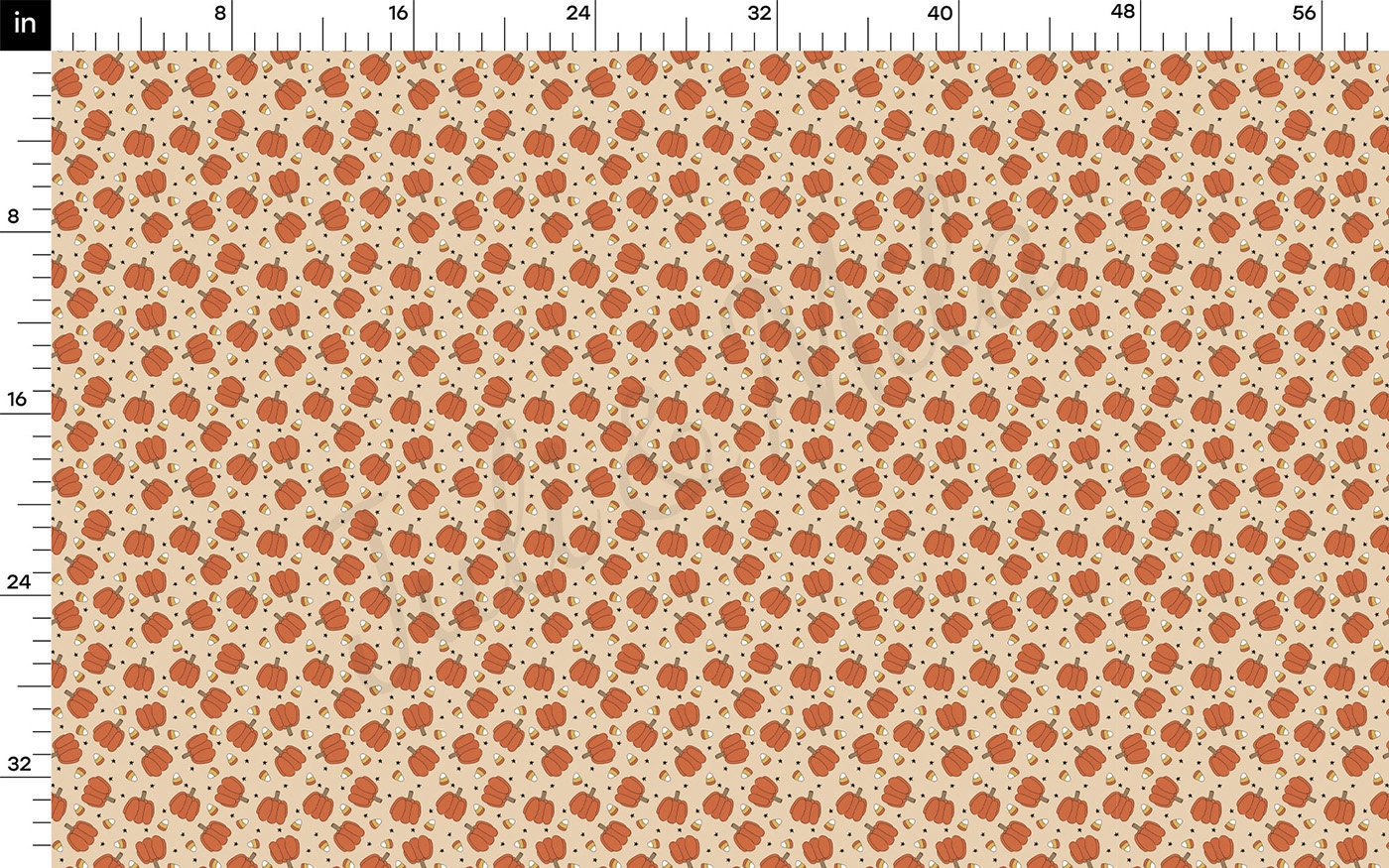 Double Brushed Polyester Fabric DBP1837 Halloween Autumn Fall