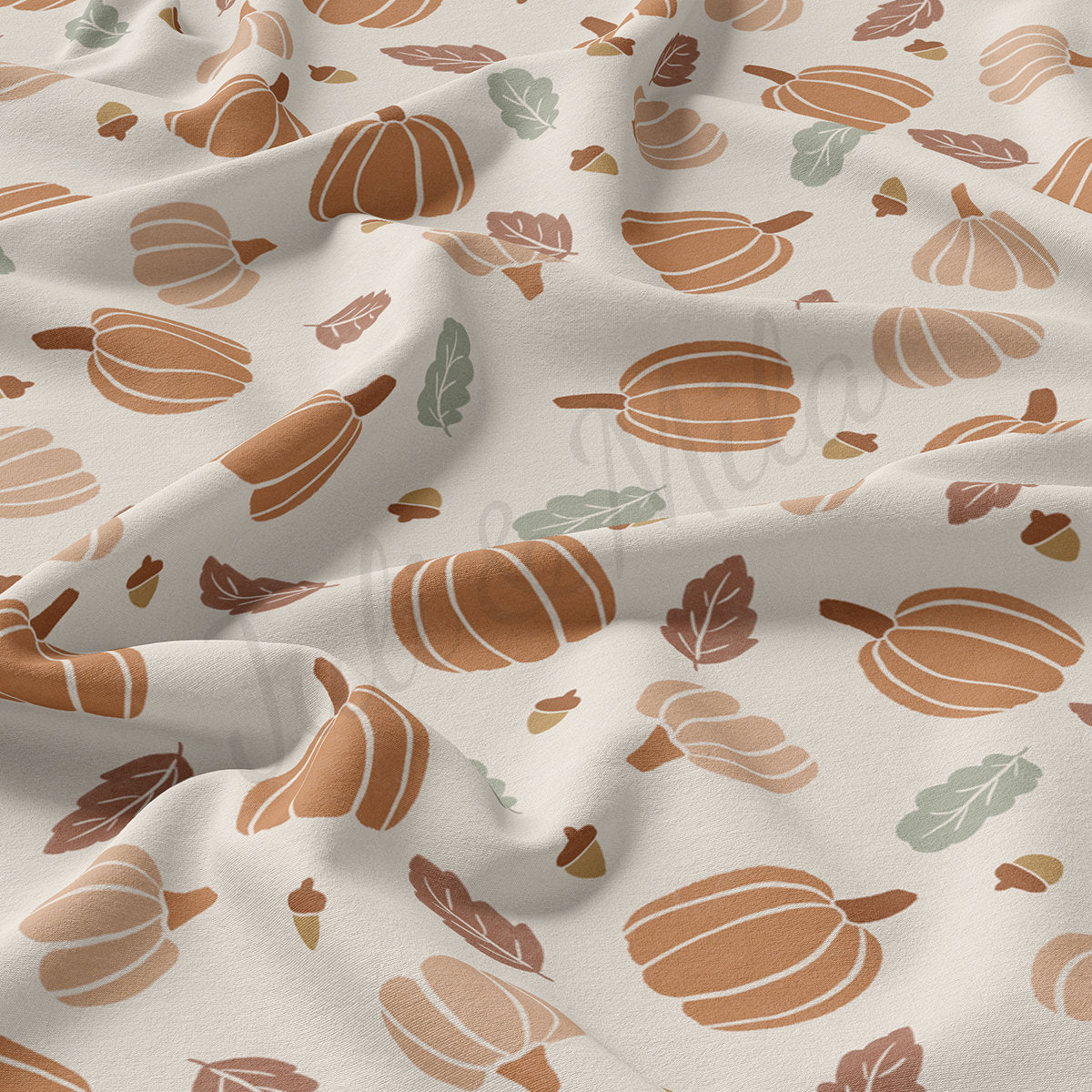 Double Brushed Polyester Fabric DBP1839 Halloween Autumn Fall