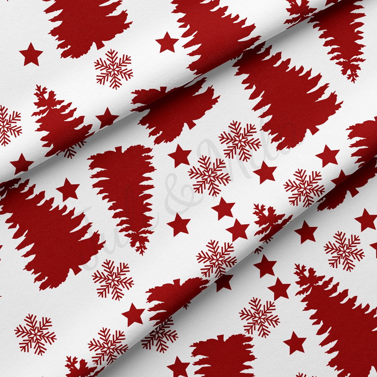 Christmas Double Brushed Polyester Fabric DBP1841