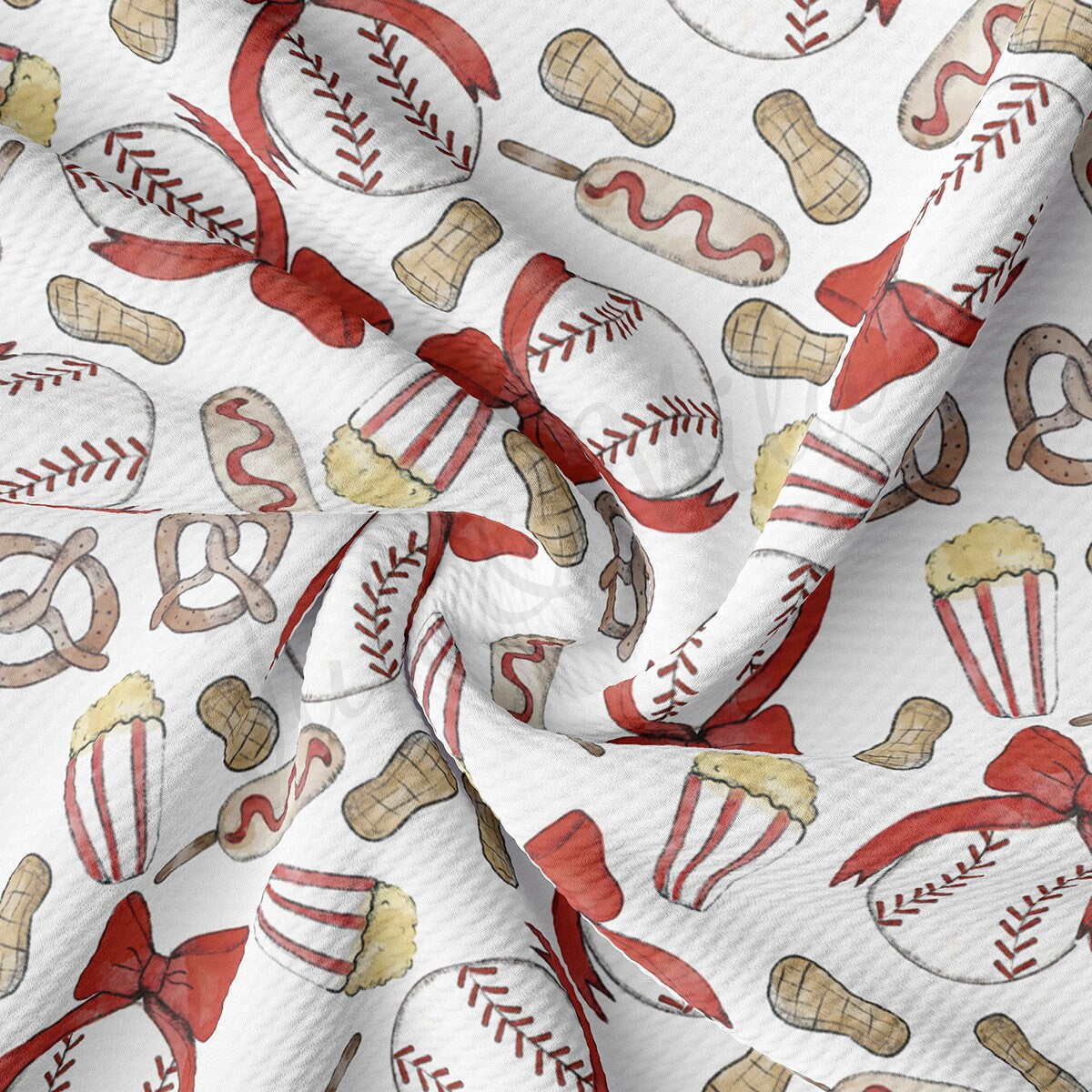 Baseball Bullet Textured Fabric  AA1809